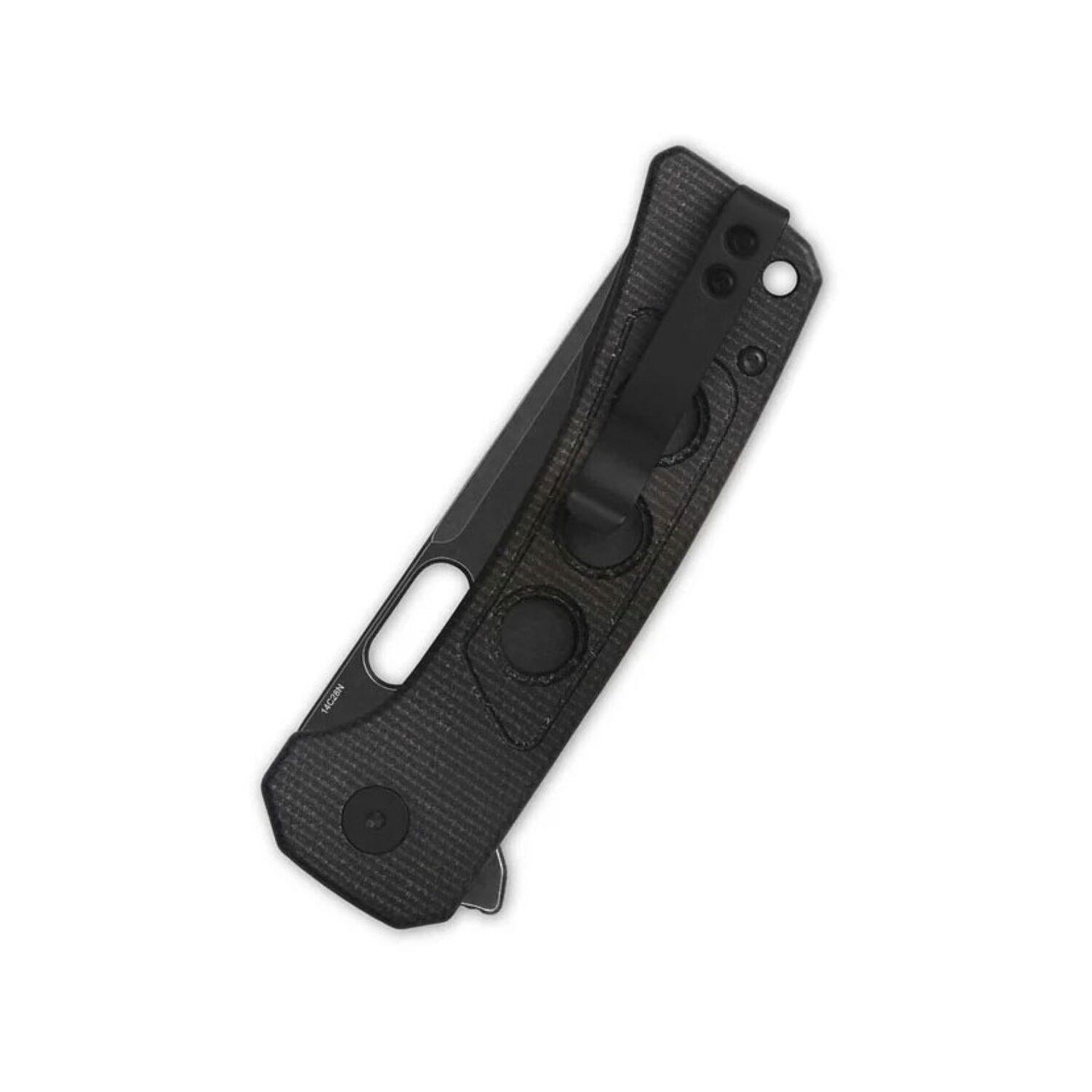 QSP UNICORN – STW BLACK – QS156-A2 – Micarta Dark Brown - immagine 3