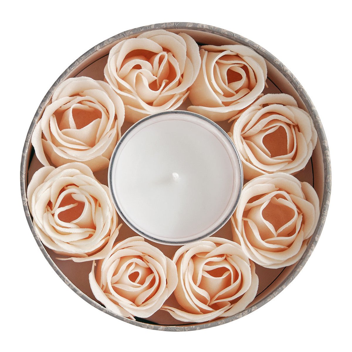 Mathilde.M Set di Candele e Sapone Profumato Roses Escale à Sintra – Fiore di cotone - immagine 5